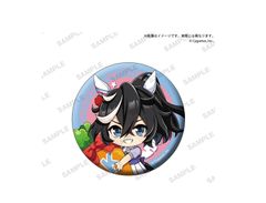 ウマ娘 プリティーダービー 公式グリッター缶バッジ ジャングル