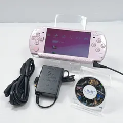 美品 PSP 2000 ローズピンク 遊べるセット 動作確認済み FW6.61 ソニー プレイステーション ポータブル SONY PlayStation Portable psp 管理番号M1838