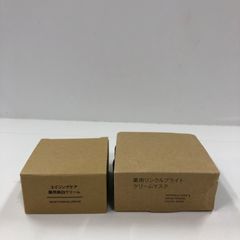 新品 無印良品 リンクルケアクリームマスク 薬用美白クリーム セット