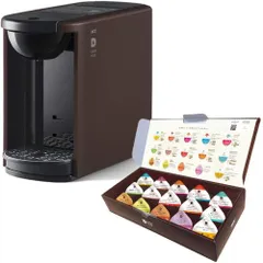 UCC ドリップポッド 一杯抽出 コーヒーマシン カプセル式 DP3 ブラウン + UCC ドリップポッド テイスティングキット15P ポッド・カプセル コーヒーメーカー ギフト中元歳暮母の日父の日アイスコーヒー対応静音レギュラーコーヒー対応緑茶のサムネイル