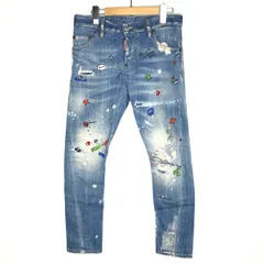 【倉吉店】 中古 DSQUARED2 | ディースクエアード デニムパンツ Sexy Twist Jean S74LB0317 S30342 ブルー サイズ：42 【107】