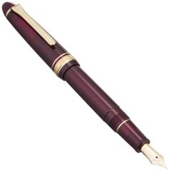 PILOT カスタム742 ディープレッド MS ミュージックニブ 14K - メルカリ