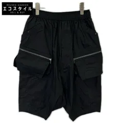 JULIUS ユリウス 22年ﾓﾃﾞﾙ 787PAM3 ﾌﾞﾗｯｸ  CROP RIP STOP CARGO SHORTS 1のサムネイル