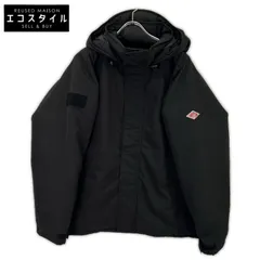 DANTON ダントン DT-A0030 ﾌﾞﾗｯｸ ﾎﾟﾘｴｽﾃﾙ 撥水加工 ﾗｸﾞﾗﾝｽﾘｰﾌﾞ ARMY HOODED JACKET/ｱｰﾐｰﾌｰﾃﾞｯﾄﾞｼﾞｬｹｯﾄ M