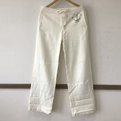 4343 45rpm フォーティファイブアールピーエム MARINE VINTAGE パンツ サイズ2 ホワイト コットンのサムネイル