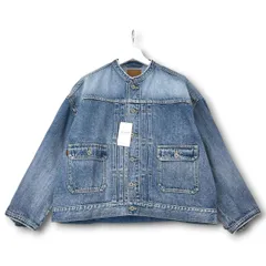 新品 タグ付 未使用 Spick & Span スピックアンドスパン 5 1/2 1ST-LINE STUDS DENIM ジャケット ヴィンテージ加工 スタッズ インディゴ サイズF レディース ゴーゴー古着久喜倉庫店 14 No.名久1777