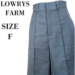 LOWRYS FARM ローリーズファーム ハイウエスト ピンタック ショートパンツ 　キュロット　グレー　ポリエステル100%　サイズF　【000029】