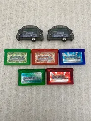 ゲームボーイアドバンス　ポケットモンスター 　5点【ワイヤレスアダプタ2点付】