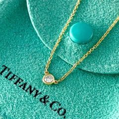 未使用級✨ ティファニー ネックレス バイザヤード ダイヤ pg 0.1ct 