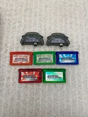 ゲームボーイアドバンス　ポケットモンスター 　5点【ワイヤレスアダプタ2点付】