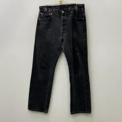 【加古川店】 中古 Levi's | リーバイス デニムパンツ LOT:501 後染めブラック ブラック サイズ：34 【107】