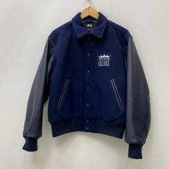 Stussy King Varsity Jacket ステューシー スタジャン - メルカリ