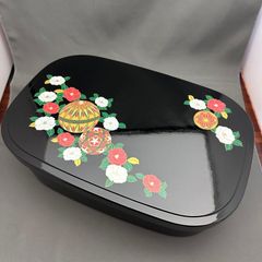 京焼/ 平安陶彩・中村陶彩造 /金彩色絵 竹笹絵 水指 水差し 茶道具