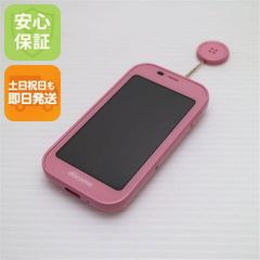 シール跡ありB】NTT docomo ピンク リボンデザイン スマートフォン
