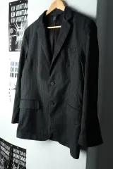 (S-M) DKNY ディーケーエヌワイ ドナカラン スーツ ジャケット-160ABのサムネイル