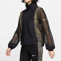 S NIKE ウィメンズ アイコン クラッシュ ランニング メッシュ ウィンドブレーカー ジャケット