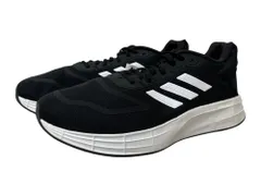 adidas (アディダス) DURAMO 10 WIDE デュラモ ワイド ローカットスニーカー GY3855 26.5cm US8.5 ブラック×ホワイト メンズ/004