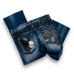 y2k Pasta Denim 十字架 スタッズ お兄系 鬼ヒゲ ハチノス - メルカリ