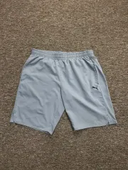 プーマ グレー トレーナー ハーフパンツ XL
