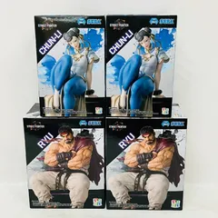 ストリートファイター プライズ フィギュア まとめ 4体 セット / ちょこのせ 春麗 リュウ カプコン CAPCOM STREET FIGHTER SEGA