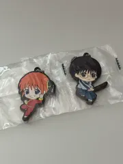 まとめ 銀魂 神楽 志村 新八 ラバーストラップ
