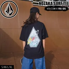 VOLCOM NOZAKA SURF TEE ボルコム サーフT 野坂稔和 コラボ Tシャツ メンズ 半袖 サーフT ロゴT ストリート サーフ カジュアル 限定 クルーネック 2026 春夏のサムネイル