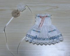 ハンドメイド ミニチュア 傘 ドール用 クラロリ 姫系 ロリータ リボン