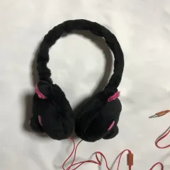 いたずらぐまのグル～ミ～(グルーミー) ぬいぐるみ HEADフォン ブラック
