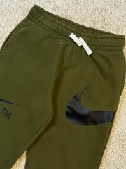 ウィメンズ L NIKE 新モデル ビックスウォッシュ トレーナー スウェット ジョガーパンツ カーキ