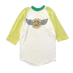 USA 古着 80S USA製 ヴィンテージ REOスピードワゴン ロックTシャツ バンドTシャツ ラグランスリーブ メンズL REO Speedwagon