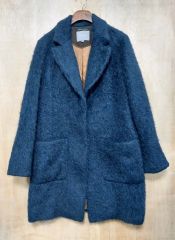 美品✨ソブ WOOLLET ジャージコート FREE ロング ブラウン ライナー 