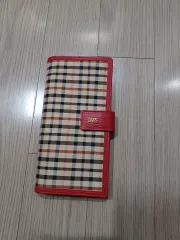 DAKS チェック柄 長財布 レッドのサムネイル