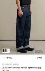 OE-SELMENT デニムパンツ インディゴ L - メルカリ