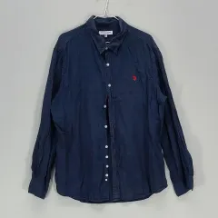 U.S. POLO ASSN. 남110 シャツ 2022 春秋 ネイビー 01691