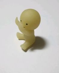 レア☆もののけ姫 こだま コダマ 児玉 白色 座る フィギュア☆スタジオ