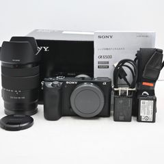 SONY α6600 ボディ＋ Gレンズ SELP18105G HAKUBA付き - メルカリ