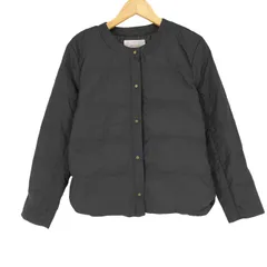 オペークドットクリップ OPAQUE.CLIP MULARD DOWN ミュラーダウン 2wayノーカラージャケット レディース JPN：38 
