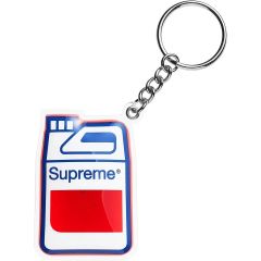 Supreme シュプリーム レザーキーリング 赤 Keychain レザー - メルカリ