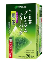 伊藤園 おーいお茶 プレミアムティーバッグ 宇治抹茶入り緑茶 1.8ｇ ×20袋