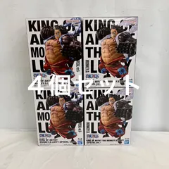 未開封 ONE PIECE ワンピース king of artist モンキー D ルフィ スペシャルver Ⅱ BANPRESTO フィギュア 4個セット LF5132 f099