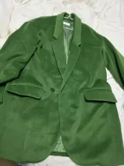 グリーン ウール ジャケット