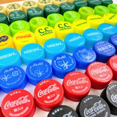 ペットボトルキャップ 150個【コカコーラゼロカフェイン】 - メルカリ