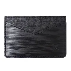 ルイ・ヴィトン LOUIS VUITTON カードケース エピ メンズ ブランド ネオ ポルト カルト ノワール M67210 ブラック 黒 おしゃれ 【中古】