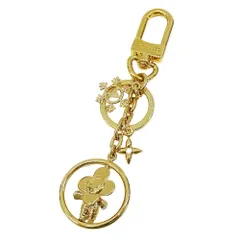 ルイ・ヴィトン LOUIS VUITTON キーホルダー レディース メンズ ブランド メタル ヴィヴィエンヌ アイススケート ゴールド M01444 バッグチャーム キーチャーム 雪の結晶 可愛い おしゃれ 【中古】のサムネイル