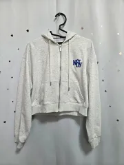 NERDY クロップド フード ジップアップ XSのサムネイル