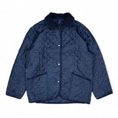 karaku コーデュロイ 藍染ビンテージ フレンチワークジャケット