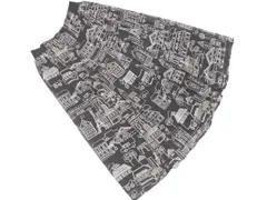 SONIA RYKIEL ソニアリキエル 総柄 ギャザー スカート size32/黒 ■◇ レディースのサムネイル