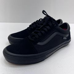 VANSバンズ×eYeコムデギャルソン00sオールドスクール黒黒レザー27㎝美 