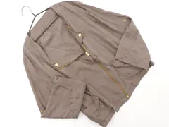 HARRISS ハリス ジップアップ ジャケット size38/ブラウン ■◇ レディースのサムネイル