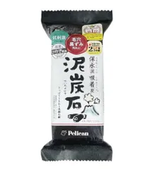 ペリカン石鹸 泥炭石 洗顔石鹸 135g せっけん 炭石鹸のサムネイル